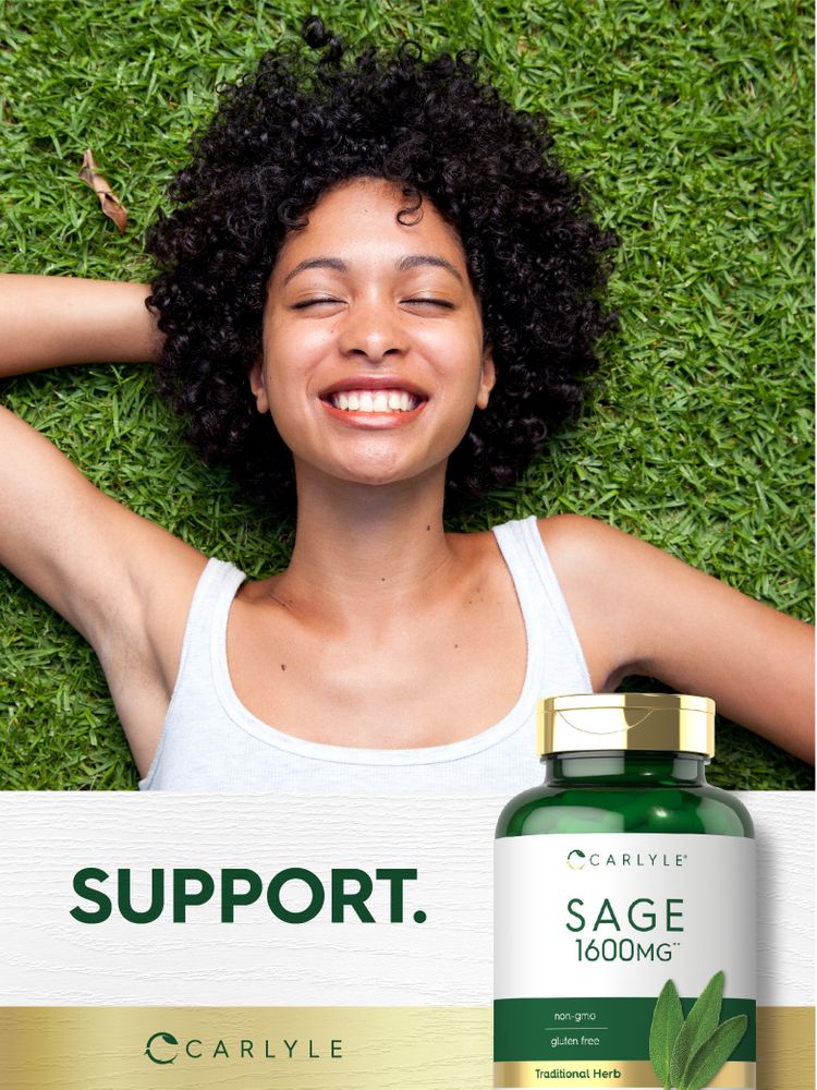 Sauge 1600mg | 180 Capsules