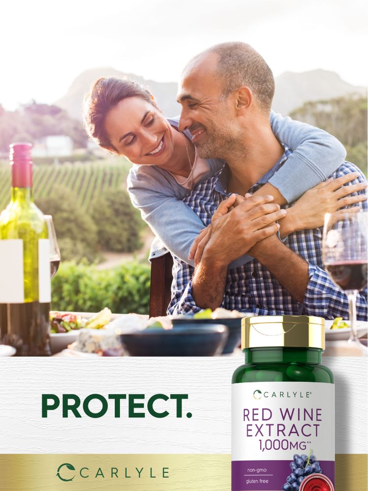 Red Wine Extract 1000mg | 120 Capsules