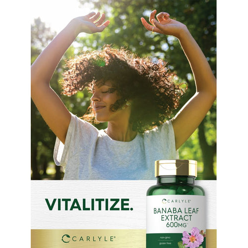 View 6 Banaba Leaf Extract | 200 Capsules