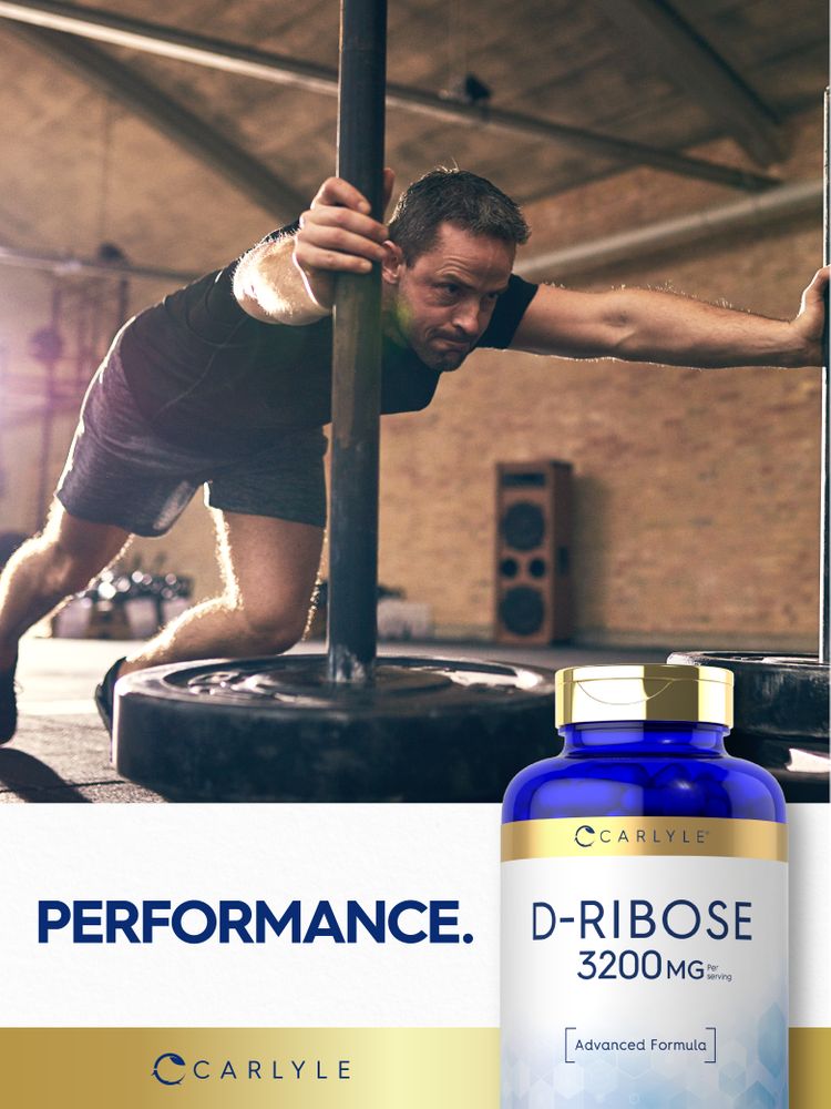 D-Ribose 3200mg pro Portion | 180 Kapseln