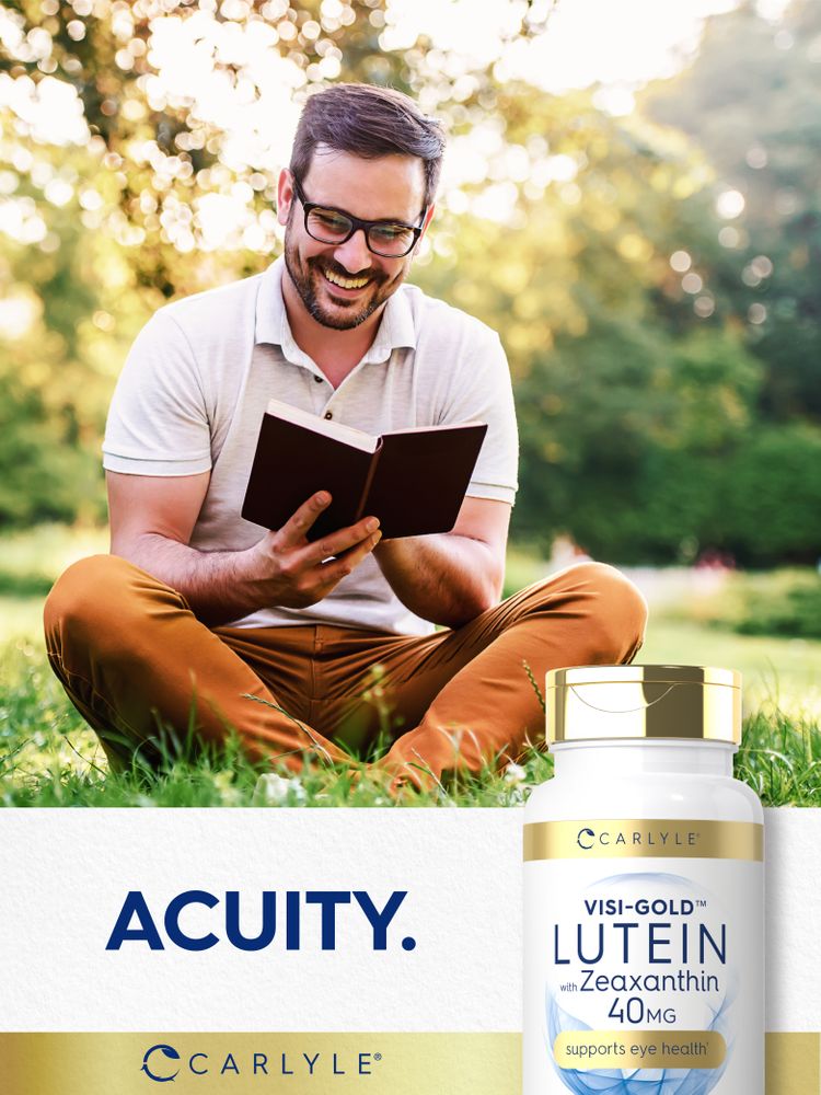 Lutein 40mg with Zeaxanthin | 180 Softgels