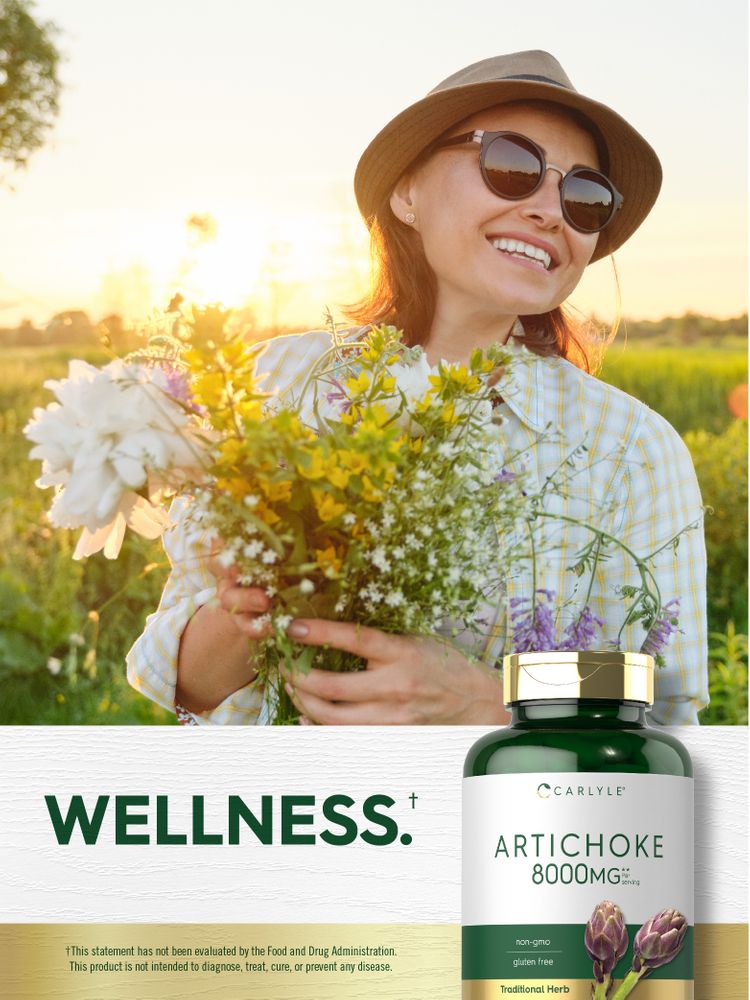 Artichoke Extract 8000mg per serving | 200 Capsules