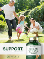 Load image into Gallery viewer, Korean Ginseng 2000mg | 250 Capsules
