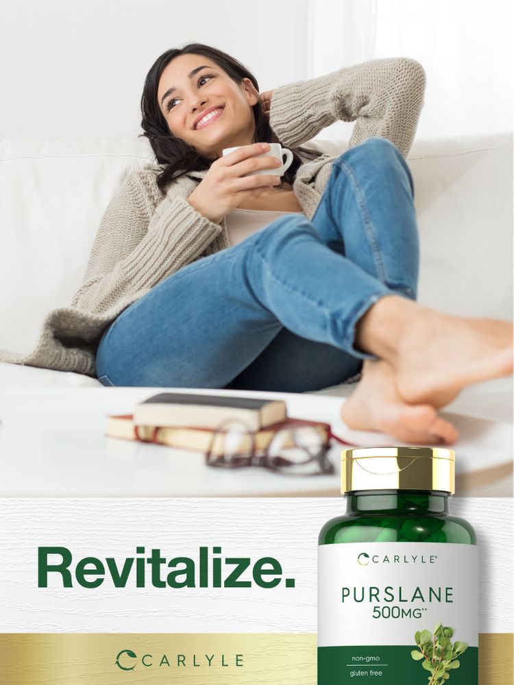 Purslane 500mg | 120 Capsules